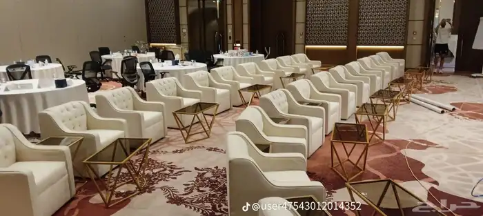 تاجير كراسي وطاولات 3