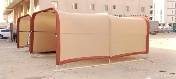 مظلات سيارات المتنقله للبيع 8