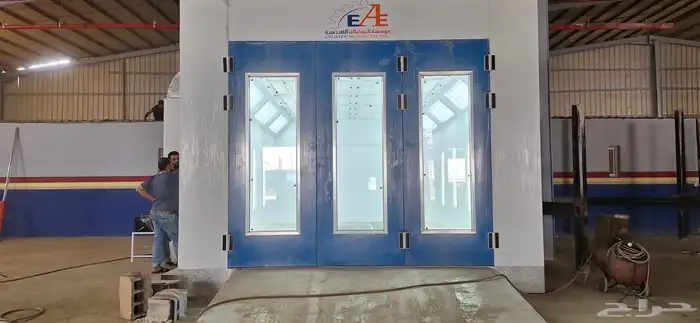 معدات ورش ومراكز سيارات -فرن رش بويا رافعات سيارات-فرن دهان 0