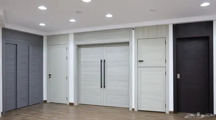 أبواب WPC الداخلية شركة باب وشباك للأبواب الداخلية 4