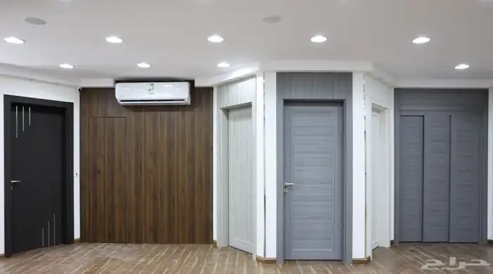 أبواب WPC الداخلية شركة باب وشباك للأبواب الداخلية 2