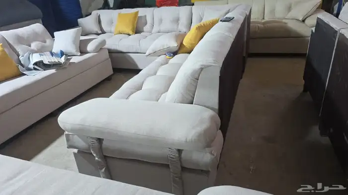 كنب جديد جاهز حرف ال و7نفر 22