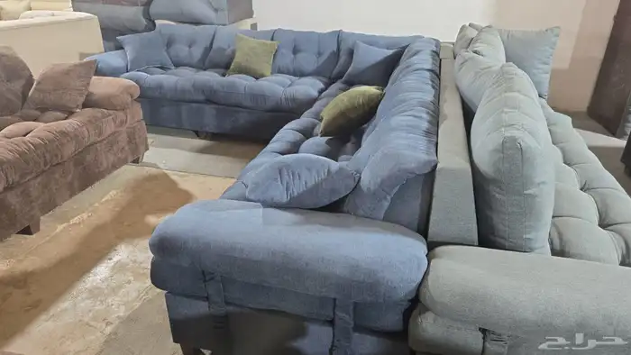 كنب جديد جاهز حرف ال و7نفر 20