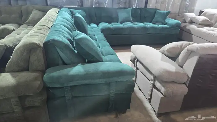 كنب جديد جاهز حرف ال و7نفر 21