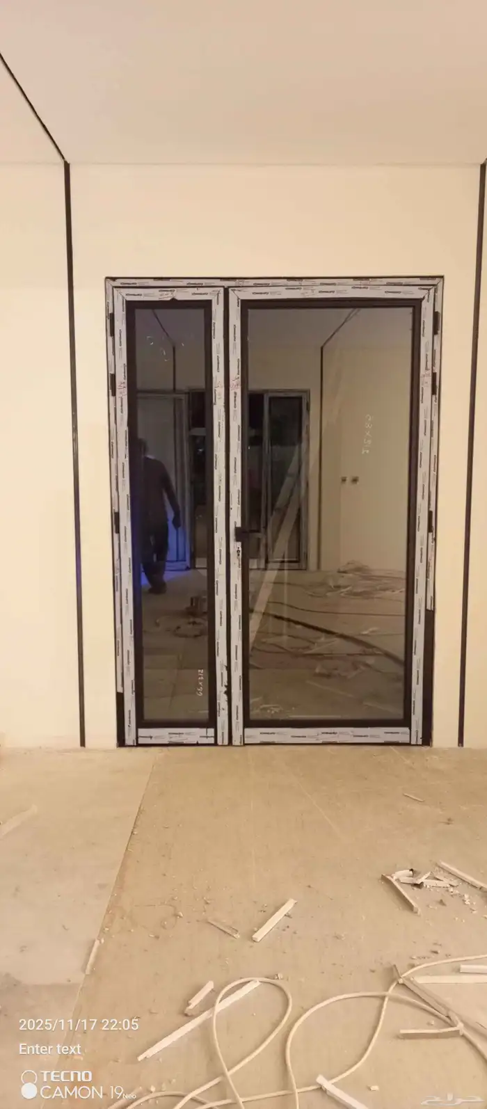 door decoker double Glass 0