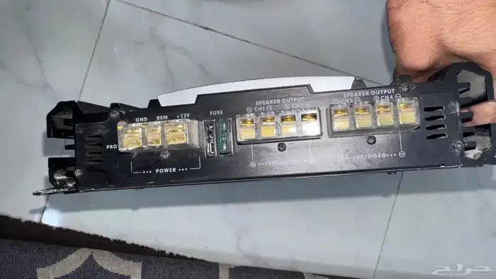 سماعات بايونير مضخم اكاير سستم كامل 8