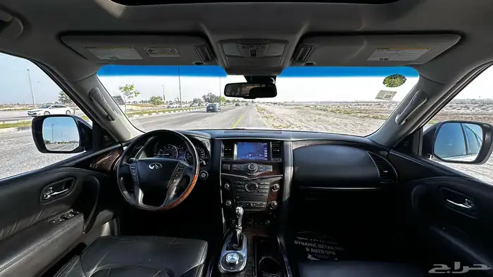إنفينيتي QX80 موديل 2014 - فل كامل - 8 سلندر 25