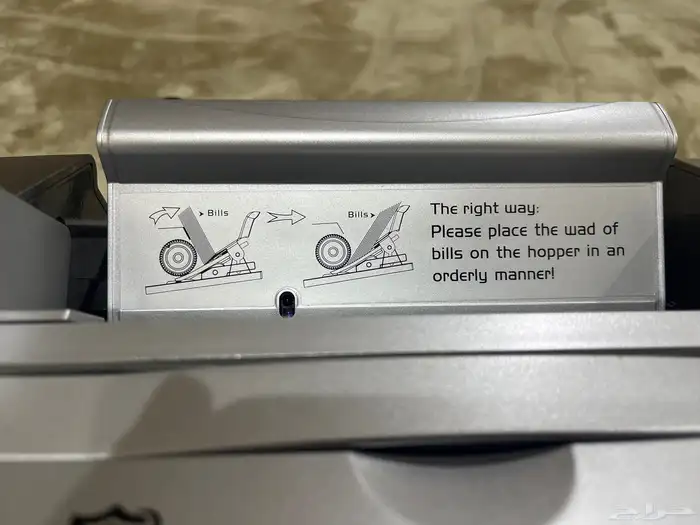 مكينة عد نقود جديده للبيع 7