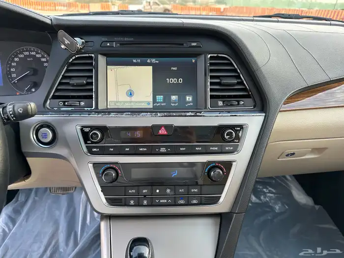 هونداي سوناتا بانوراما 2016 بنزين 6