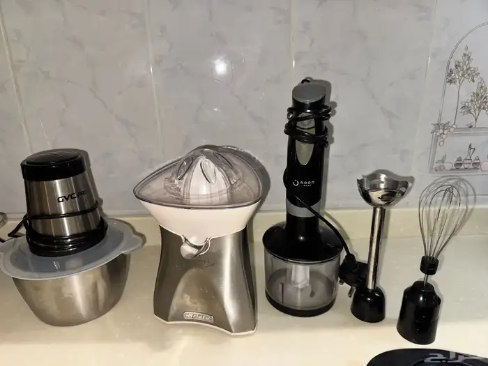 اجهزة كهربائيه صغير فرامة خضار محضرة طعام غلاية ماء عصارة 5