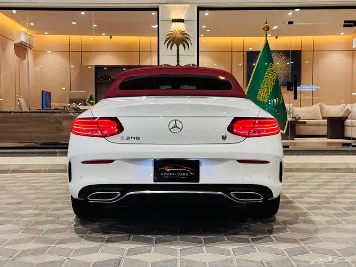 مرسيدس C200 كشف فل كامل نظيف جدا سعودي 5