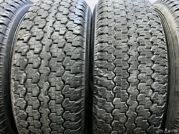 كفرات دنلوب رفرف مقاس 265 70 16 33