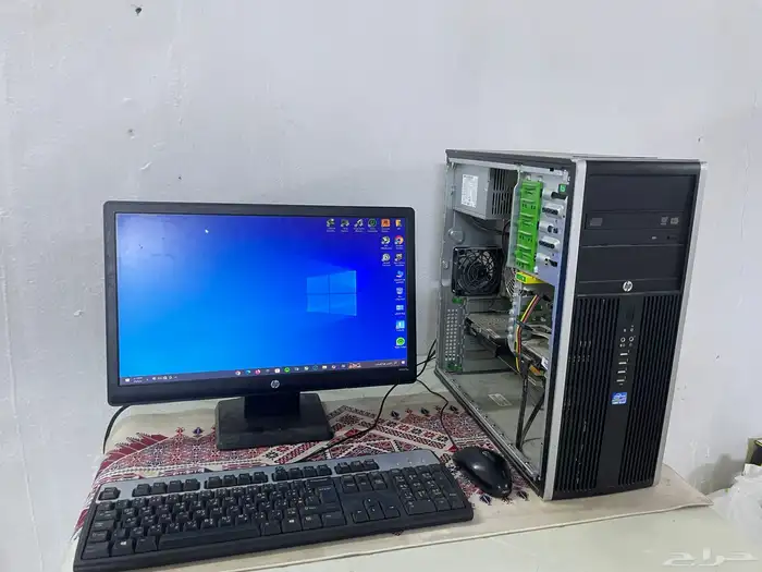 كمبيوتر مكتبي HP نظيف كامل i5 1