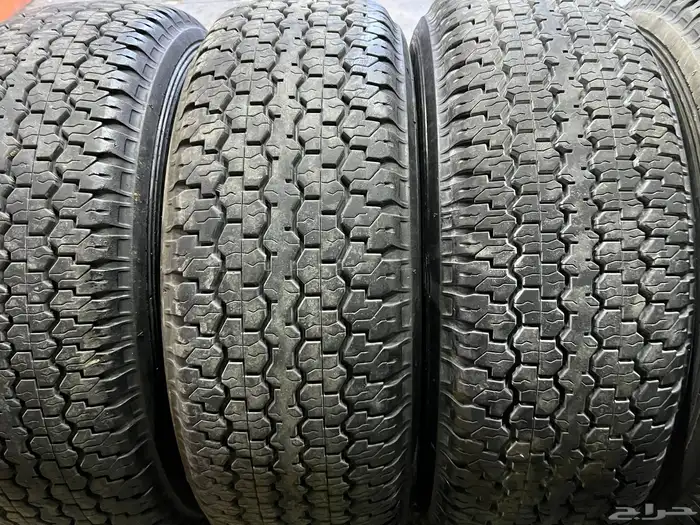 كفرات دنلوب رفرف مقاس 265 70 16 35