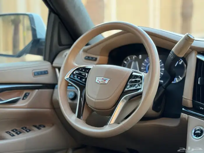 كاديلاك اسكاليد طويل موديل 2019 بلاتينيوم تشيكات وكاله 49