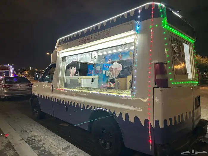 سيارة ايسكريم للبيع 0