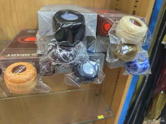 خيوط صوف خيوط قطن برلي كوره خيوط طواقي خيوط تطريز 5