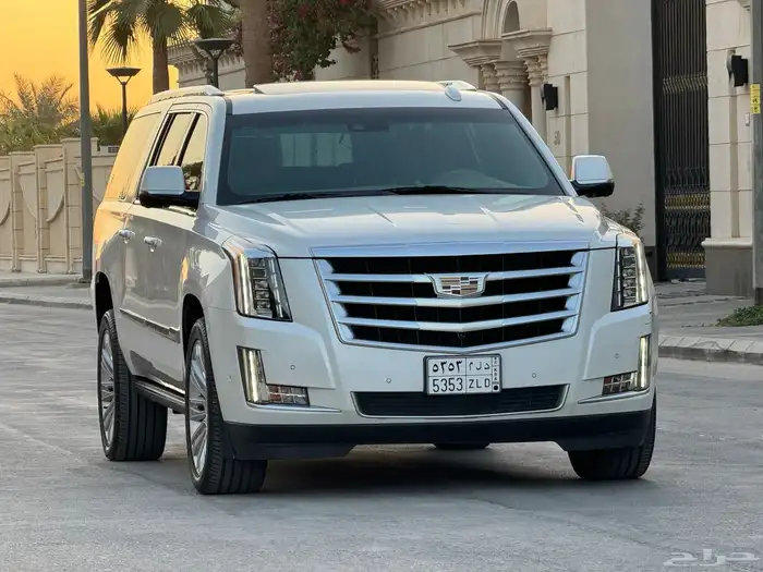 كاديلاك اسكاليد طويل موديل 2019 بلاتينيوم تشيكات وكاله 31