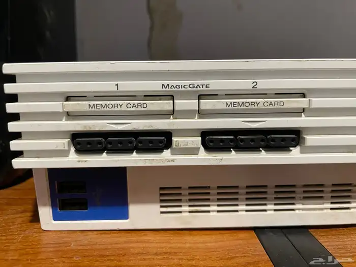 بلاي ستيشن 2 نسخة نادرة ابيض PS2 سوني بلاستيشن 2 4