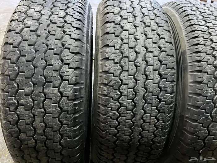 كفرات دنلوب رفرف مقاس 265 70 16 1