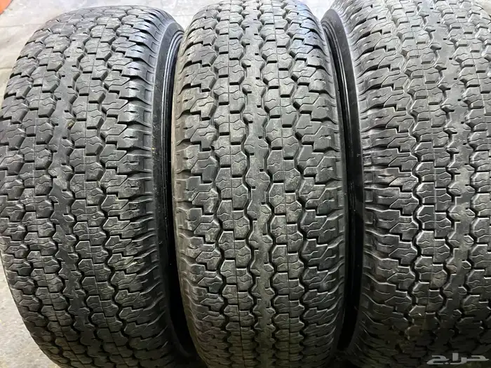 كفرات دنلوب رفرف مقاس 265 70 16 31