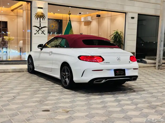 مرسيدس C200 كشف فل كامل نظيف جدا سعودي 3