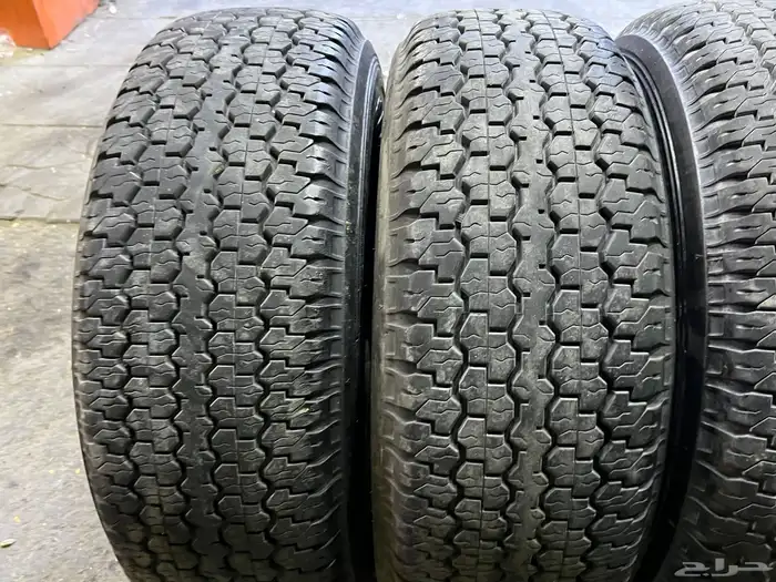 كفرات دنلوب رفرف مقاس 265 70 16 37