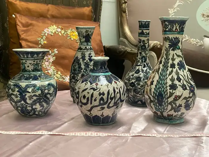 مزهريات خزفية إزنيقيةIznik ceramic vases 10
