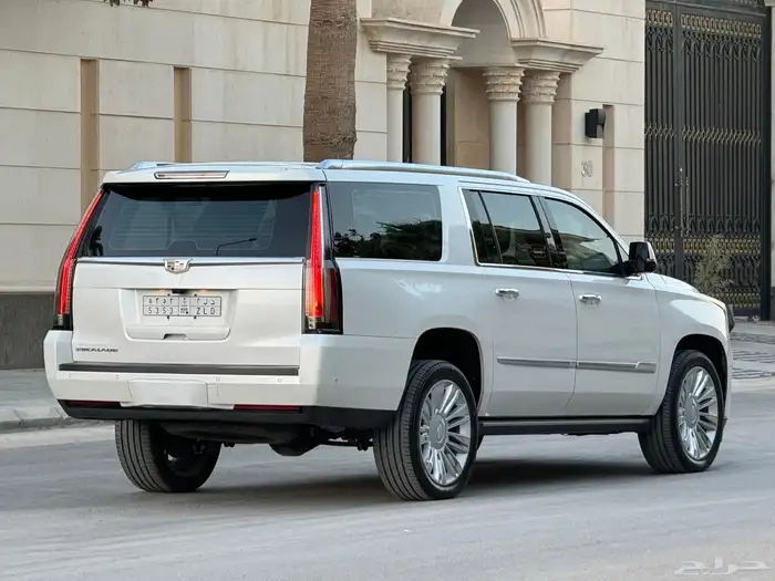 كاديلاك اسكاليد طويل موديل 2019 بلاتينيوم تشيكات وكاله 20