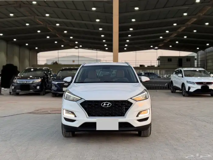 هيونداي توسان 2019 ابيض 2