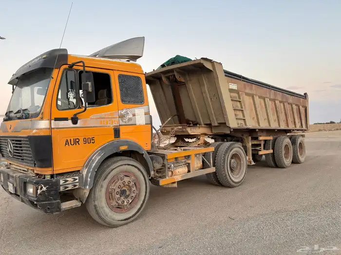 راس البي مع الصندوق تريله 3