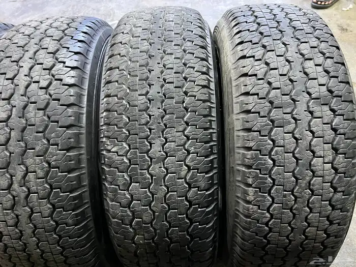 كفرات دنلوب رفرف مقاس 265 70 16 30