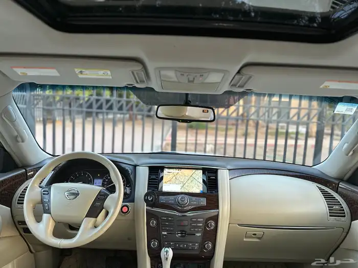 نيسان باترول SE موديل 2015 سعودي فتحه دبل 24