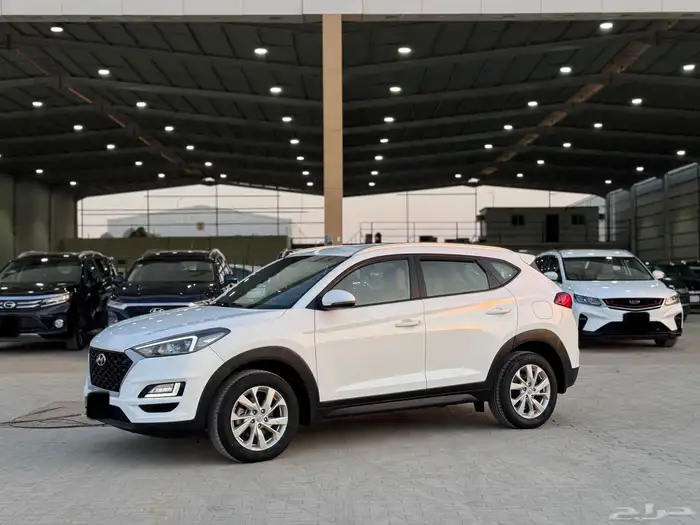 هيونداي توسان 2019 ابيض 1