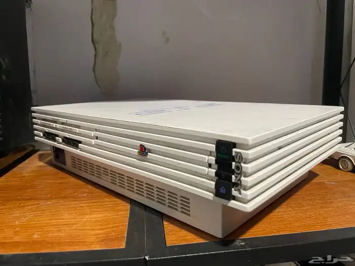 بلاي ستيشن 2 نسخة نادرة ابيض PS2 سوني بلاستيشن 2 3