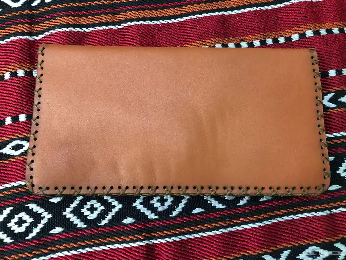 محفظة جلد أصلي جديده 5