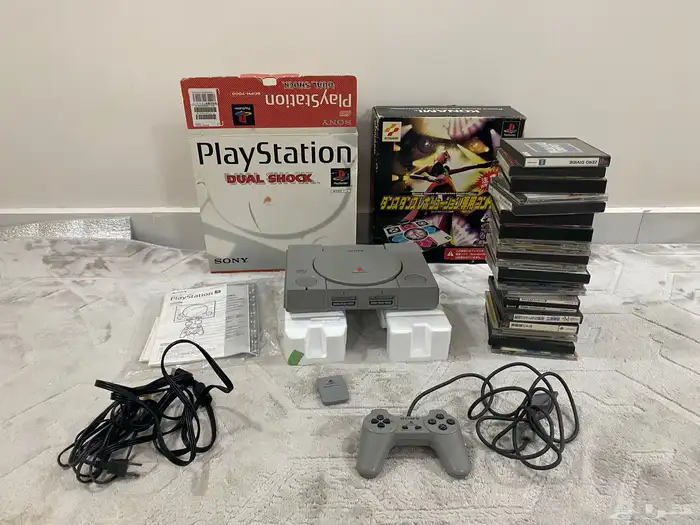 بلاي ستيشن 1 شبه جديد فيه تابي اقساط 0