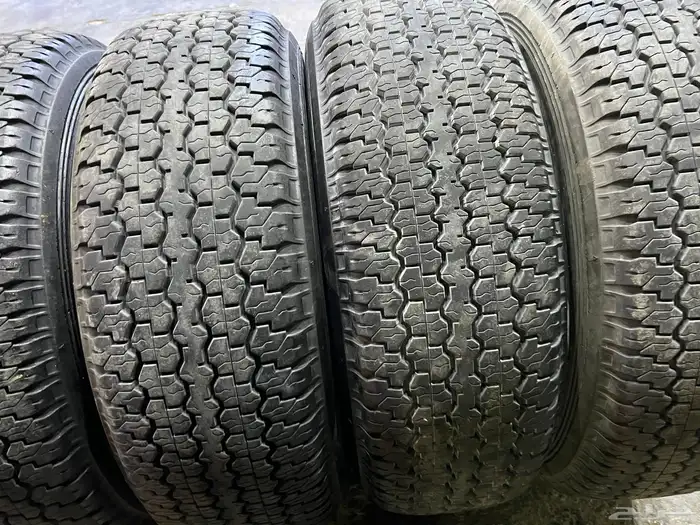 كفرات دنلوب رفرف مقاس 265 70 16 38