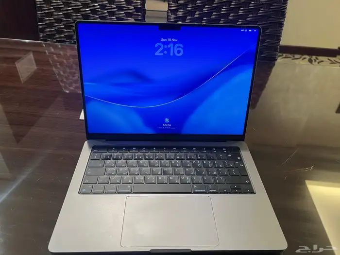 ماك بوك برو 14 إنش موديل 2023 استخدام اقل من 20 ساعة 0