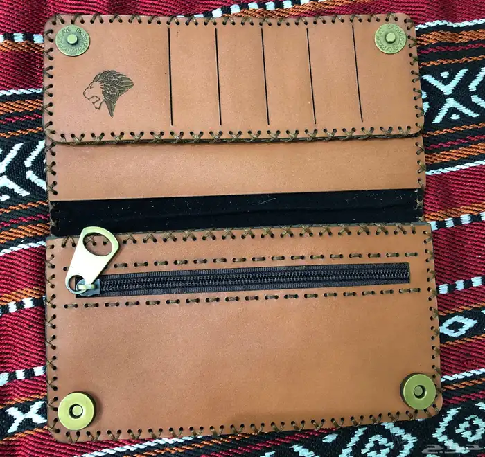 محفظة جلد أصلي جديده 3