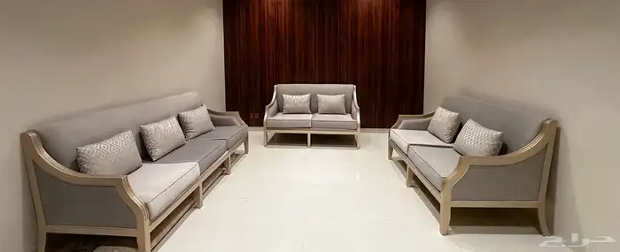 كنب نيو كلاسيك فخم شبه جديد 0