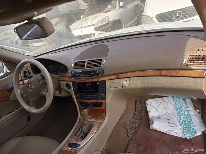 تشليح قطع غيار مرسيدس E280مديل 2007فل كامل 5