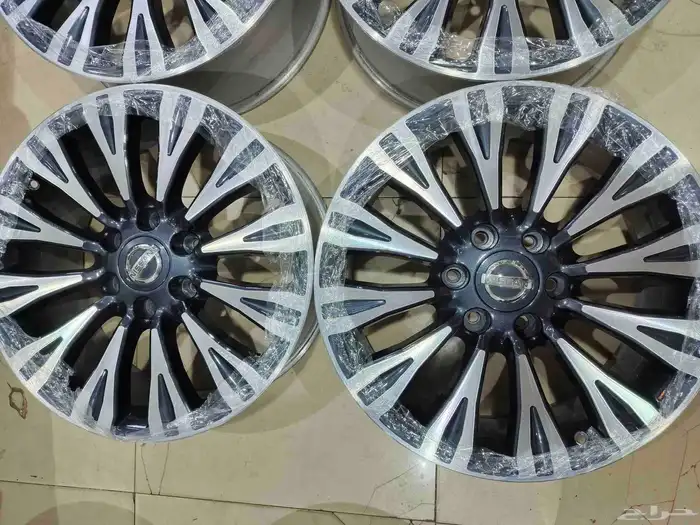 جنوط نيسان بلاتنيوم مقاس 20 اصلي بلد خوات الجديد 2