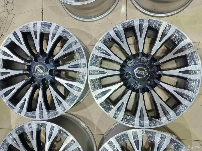 جنوط نيسان بلاتنيوم مقاس 20 اصلي بلد خوات الجديد 1
