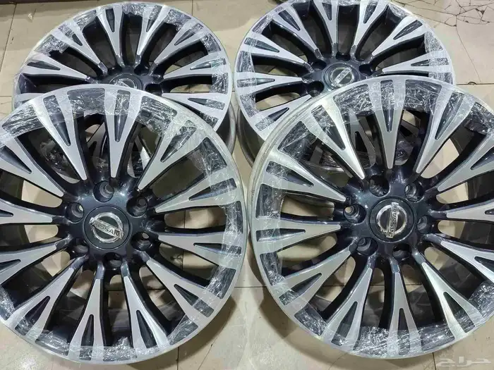 جنوط نيسان بلاتنيوم مقاس 20 اصلي بلد خوات الجديد 10