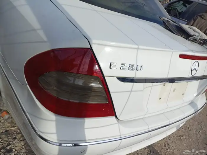 تشليح قطع غيار مرسيدس E280مديل 2007فل كامل 0