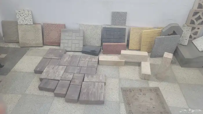 مبسط مواد بناء بندوره انترلوك بلاط بلك اسمنت رمل شبك مشبات 19