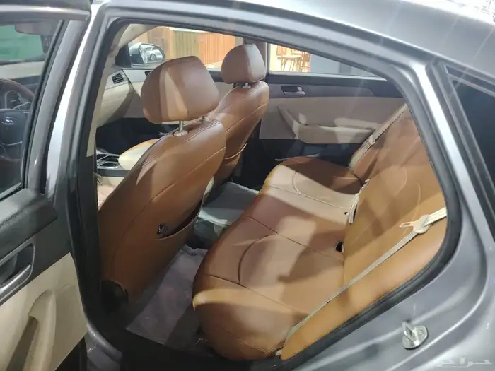 هيونداي سوناتا 2017 نص فل بحاله جيده جدا مالك اول 8