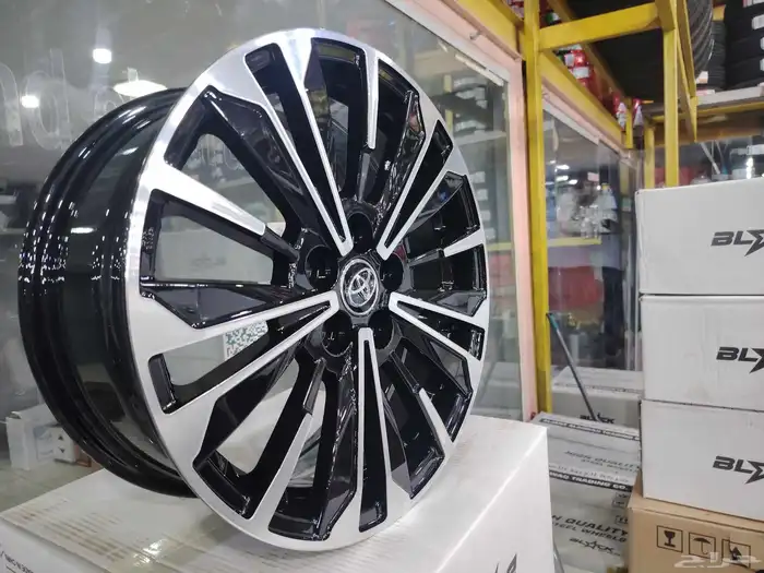 جنوط وكفرات تويوتا كورلا 2024 مقاس 16 درجة أولى 5