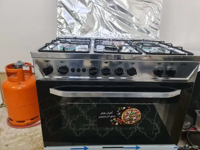 بوتاجاز فرن شبه جديد 1